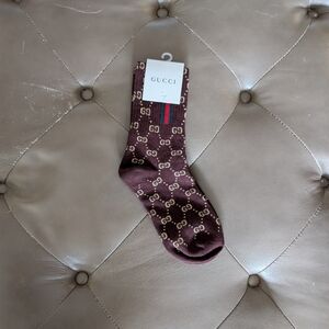 Unisex Fashion Socks Chocolate/Tan